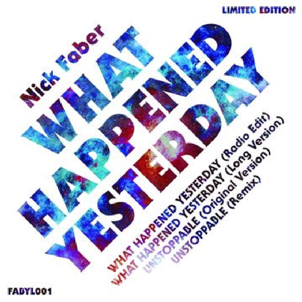 What Happened Yesterday [Vinyl Single] Amazon.de MusikCDs & Vinyl