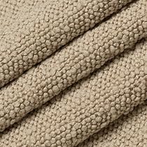 Amazon.com: Natural Boucle Textured Upholstery Fabric by The Yard ...