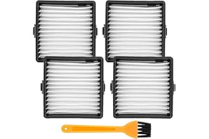 4 PCS A32VC04 Filter Compatible with Ryobi P712, P713, P714K 18V Hand Vacuum Cleaner, Part A32VC04, 019484001007, 533907001
