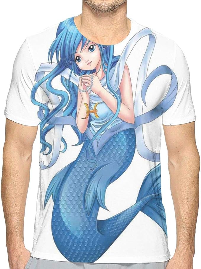 Kslae T Shirts Imprimés En 3d Personnage De Style Dessin