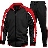 MANTORS Mens Track Suits 2 Piece Set Full Zip Tracksuit Sweat Suits