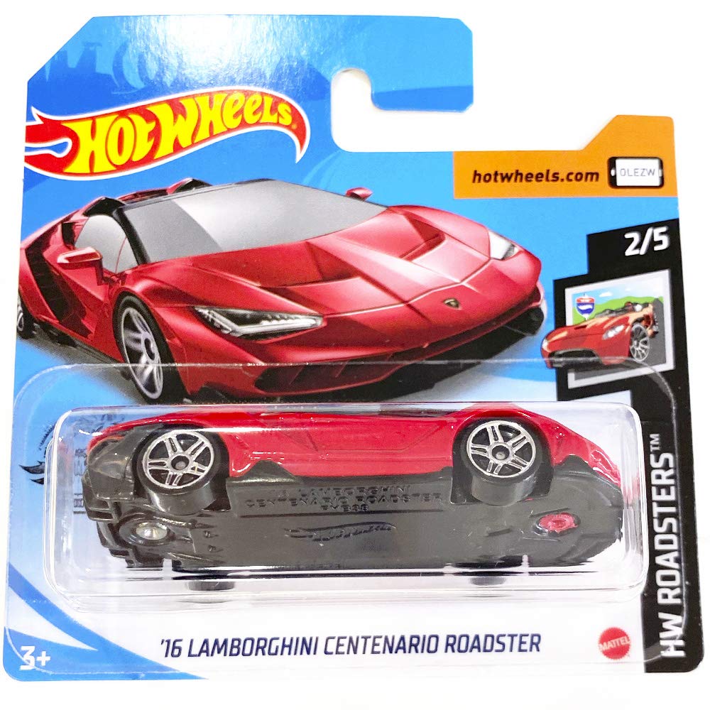 Hot Wheels '16 Lamborghini Centenario Roadster HW Roadsters 2/5 2020 (170/250) Short card