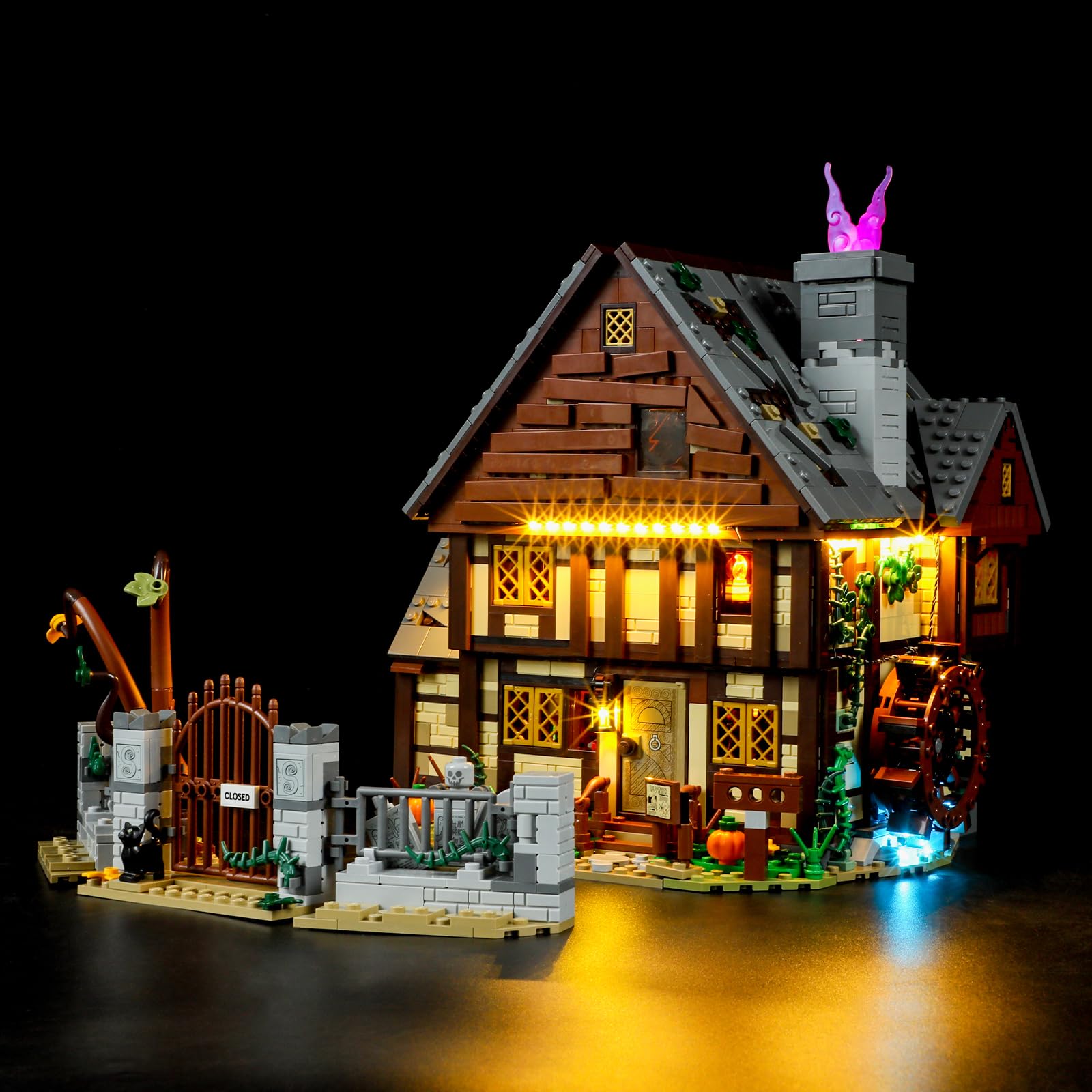 Photo 1 of BRIKSMAX Led Lighting Kit for LEGO-21341 Disney Hocus Pocus: The Sanderson Sisters' Cottag - Compatible with Lego ldeas Building Blocks Model- Not Include Lego Set