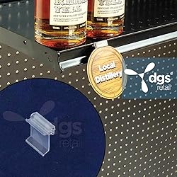 Retail Shelf Tag Sign Holder, Gripper Clip On Shelf