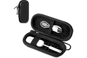 TYSORETY Hard Carrying Case for AirFly SE/Pro 2/Pro/Duo, Avantree Relay, 1Mii Bluetooth Wireless Transmitter Receiver, Airplane Travel/TV/Gym Portable Storage Case Bag for USB Cable and Adapter(Case Only)