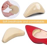 WLLHYF 2 Pairs Soft Sponge Adjustable Shoe Filler Big Toe Plug Foot Brace view 3