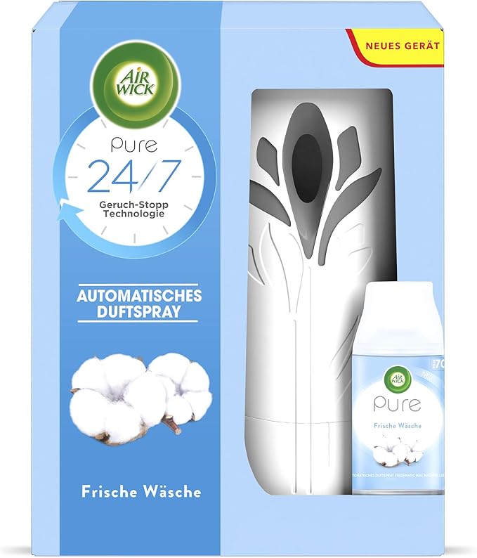 Air Wick Freshmatic Max Starter Kit with Device and 1 Pure Refill