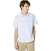 Lacoste Men's Regular Fit Short Sleeved Oxford Shirt