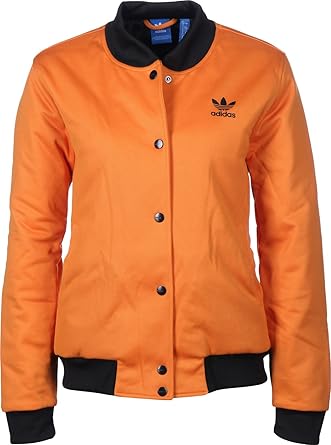 orange adidas bomber jacket