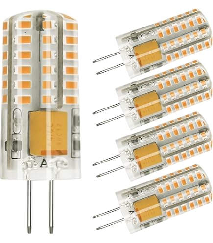 Lot De 3 Ampoules LED G4 V-TAC – 12V 3W 4500K 200lm, Silicone, Neuves