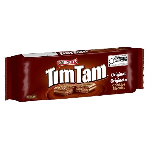 Tim Tam Original Chocolate Cookies - Chocolate Covered Biscuits - 200g