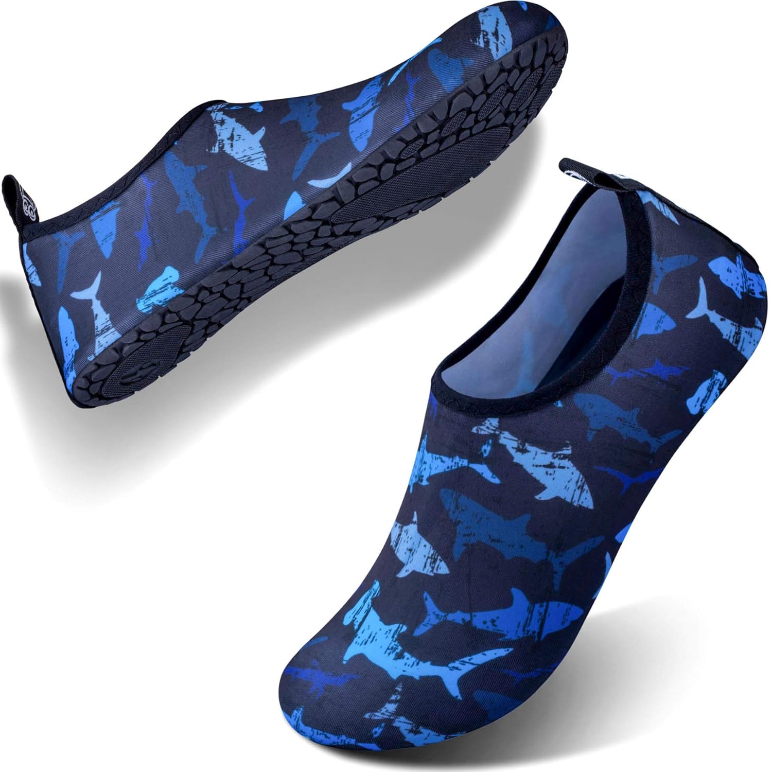 SIMARI Womens and Mens Water Shoes Quick-Dry Aqua Socks Barefoot for Outdoor Beach Swim Sports Yoga Snorkeling SWS002