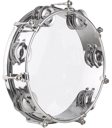 パーカッション・打楽器 W.F.L LUDWIG 10\" Professional Tambourine 1950s WFL Ludwig 10