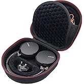 Digicharge Hard Case for Sony WH-CH720N WH-XB910N ULT WEAR MDR-M1 MDR-MV1 WH-1000XM5 JBL Tune 720T 710BT Live 770NC Tour One M2 Headphones Flat Folding Large Over Ear Carry Travel Cover Bag