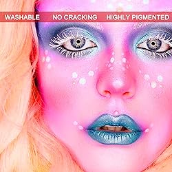 MEICOLY Pink Halloween Face Body Paint, 2.37Oz