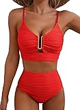 Herseas Women's Textured Bestselling Bikini Set