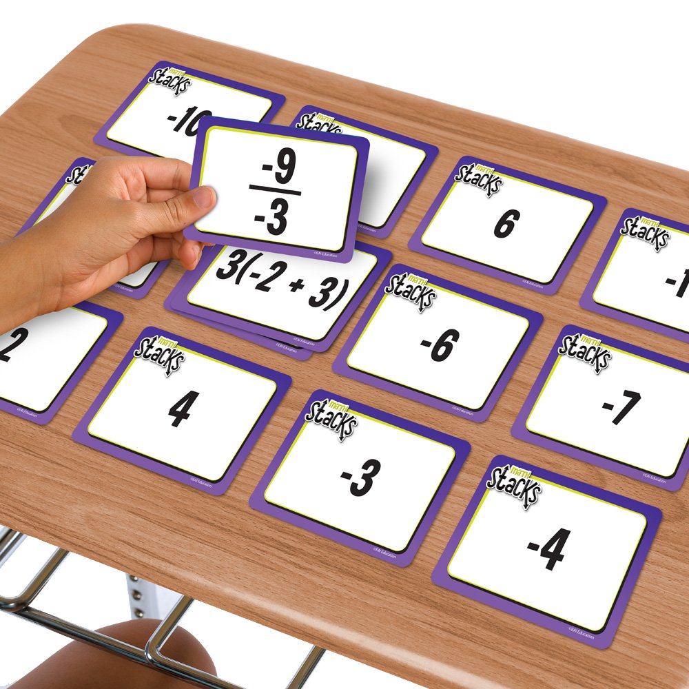 EAI Education Math Stacks Integers Game: Grades 6-8