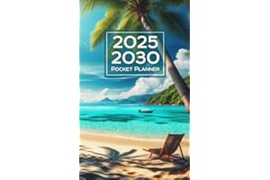 pocket planner 2025-2030: Small Size 6-Year from January 2025 to December 2030