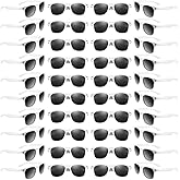 Bouiexye 48 Pack Party Sunglasses Bulk for Birthday Summer Wedding Party Goody Bag Fillers Supplies (White)