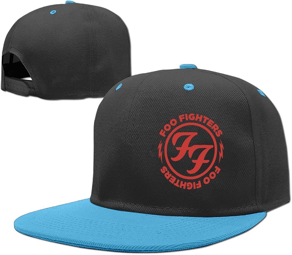 Foo Fighters Rock Band Baseball Cap Flat Snapback Hat For Men Women (8