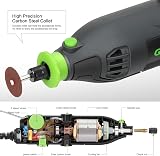 GALAX PRO Rotary Tool Kit 135W 7 Speeds 8000-35000 RPM with 48 Accessories view 4