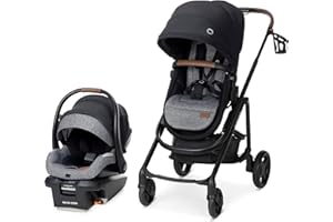 Maxi-Cosi Tayla™ Max Travel System, Baby Stroller and Car Seat Combo, Car Seat Stroller Combo, Onyx Wonder