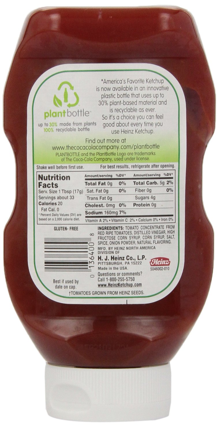 Heinz Organic Ketchup Nutrition Facts Besto Blog