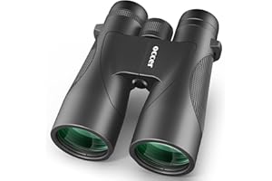 occer 12x50 Binoculars for Adults High Powered - HD Bird Watching Binocular for Hunting with Clear Vision - Easy Focus Binocu