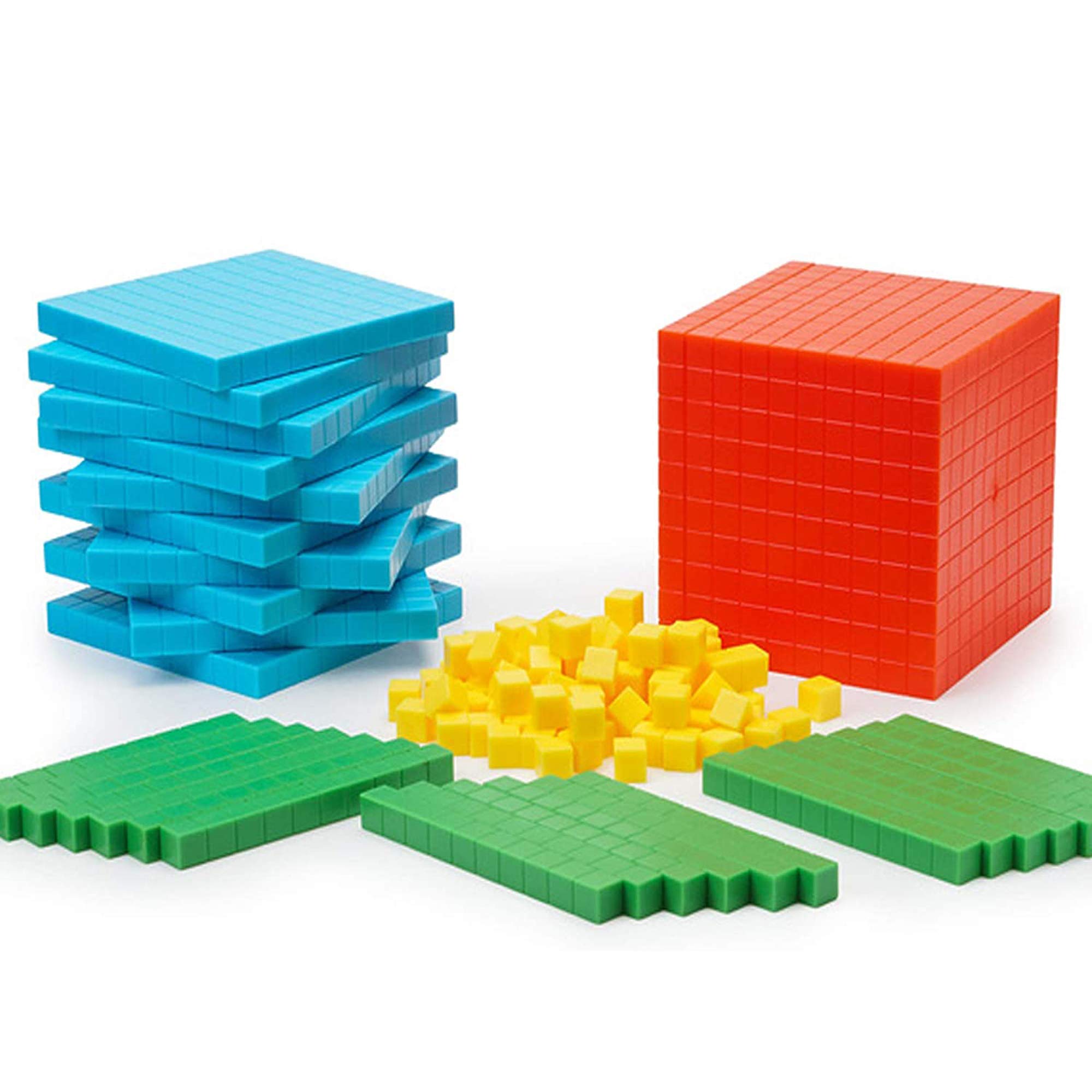 Buy 121 PCS Base Ten Blocks For Early Math Place Value Blocks Base 10