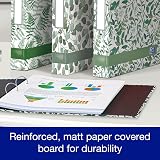 Oxford A4 Ring Binders Leaves Pattern 3 Pack 40 mm Spine 250 Sheets view 4