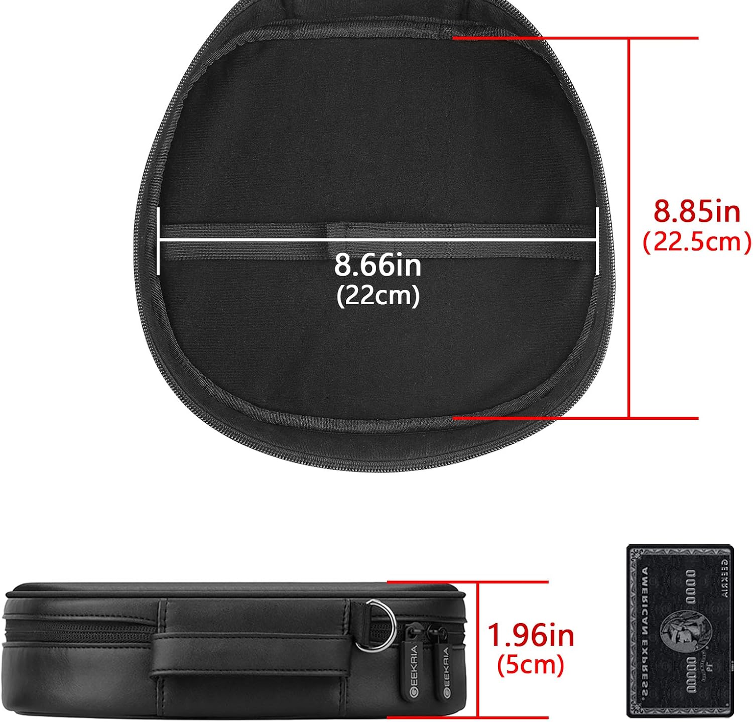 Geekria Headphones Pouch Compatible with AirPods Max Case - Image 5