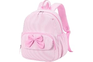 BTOOP Kids Backpack for Boys Girls 3-6, Preschool Kindergarten Backpack with Insulated Lunch Compartment & Chest Strap