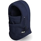 Kids Balaclava Ski Mask Heavyweight Fleece Face Cover Warmer for Cold Weather Windproof Winter Hat Balaclava for Boys Girls