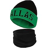 Winter Hat and Neck Gaiter Set for Men & Women Warm Beanie and Neck Warmer Combo Ideal for Winter Gift