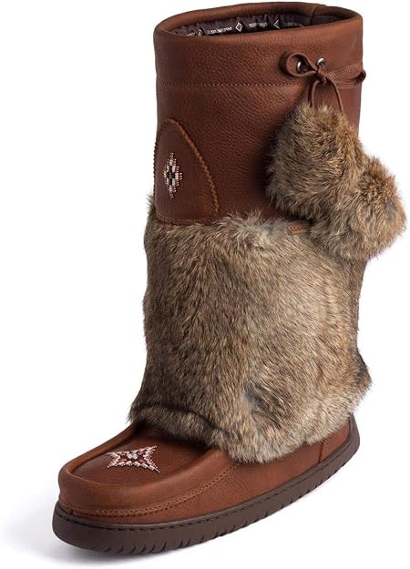 manitobah mukluks ladies waterproof snowy owl tall mukluk