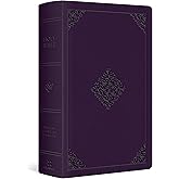 ESV Large Print Personal Size Bible, Red Letter (TruTone, Lavender, Ornament Design): Holy Bible, English Standard Version