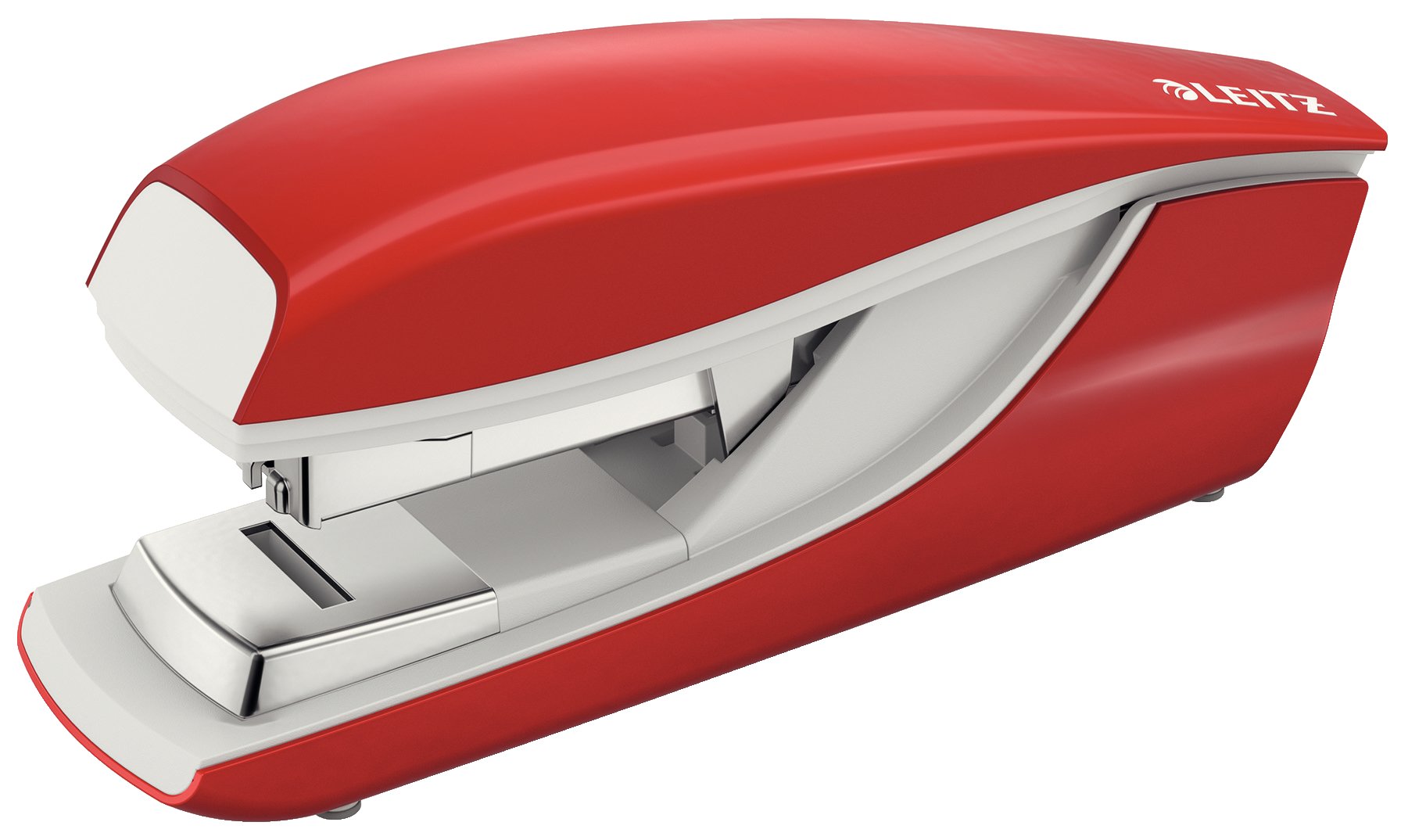 Leitz 55230025 NeXXt Flat Stapler 40 Sheet Red
