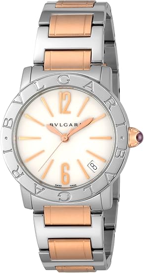 Amazon ブルガリ 腕時計 ブルガリブルガリ ホワイト文字盤 l33wsspgd メンズ 並行輸入品 ピンクゴールド メンズ腕時計 腕時計 通販