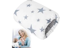 TEUOPIOE 1Pc Baby Nursing Arm Breastfeeding Pillow Soft Cotton Bottle Feeding Pillows for Newborn (Pentagram)