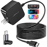 JSAUX 45W USB C Wall Charger for Steam Deck Charger with 10FT Cable, Type C PD 3.0 Fast Charger USB C Power Compatible with S