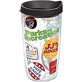 Tervis Parks and Recreation Mash Up Made in USA Double Walled Insulated Tumbler Travel Cup Keeps Drinks Cold & Hot, 16oz, Classic