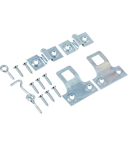 Bildschirm-Clips Mit Schrauben Von Prime-line – 12 Stück, Aus Robustem Druckguss, Bronzefarben, Für Fenster- Und Sturmfensterrahmen (5/16 Zoll)
