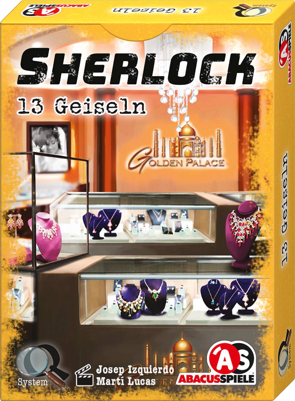 ABACUSSPIELE 48195 - Sherlock - 13 Hostels Card Game