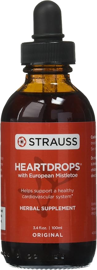 Strauss Heartdrops Heart Drop Formula Helps Support A Healthy Cardiovascular System Original 100ml Amazon Ca Health Personal Care