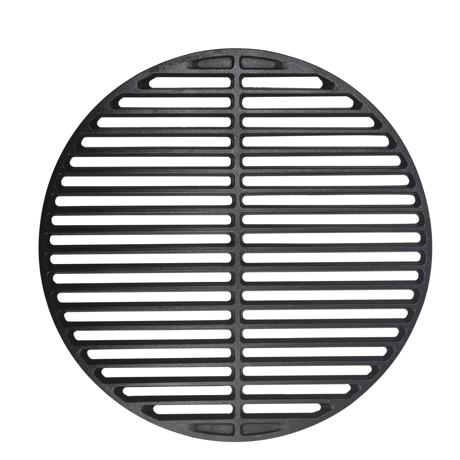 Photo 1 of Quantfire 15.5" Round Cast Iron Cooking Grid for Medium Big Green Egg Accessories, Grate Grids Grate Fire Pit for BGE Grill Dome Char-Griller or Same Size Charcoal Grill