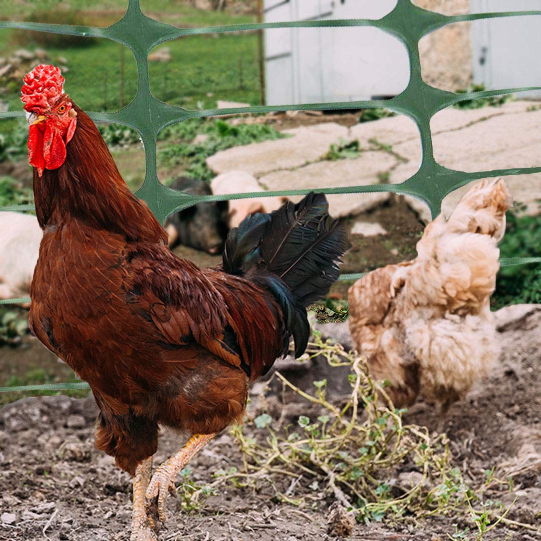 Abba Patio Snow Fence 4' X 100' Feet Plastic Safety Fence Roll