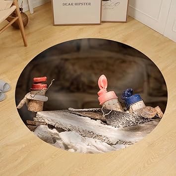 Amazon Com Gzhihine Custom Round Floor Mat Concept Funny