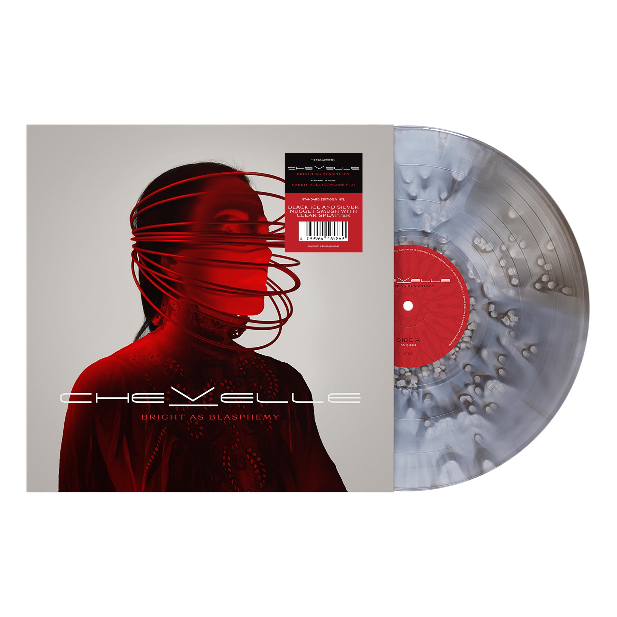 Photo 1 of Bright as Blasphemy[Black Ice/Silver Nugget/Clear Splatter LP]