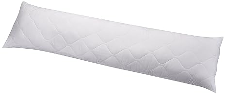 AmazonBasics - Seitenschläferkissen mit Mikrofaser-Bezug, 40 x 145 cm