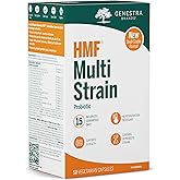Genestra Brands HMF Multi Strain | Shelf-Stable Probiotic Formula | 50 Vegetarian Capsules